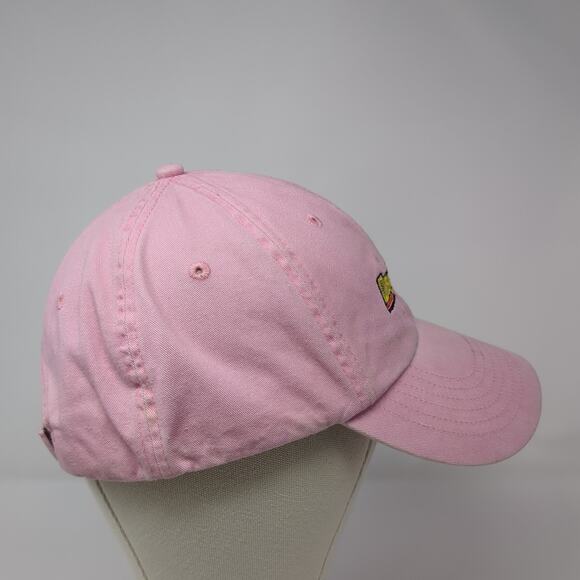 Daytona 1 Slideback Hat Pink One Size Adjustable Embroidered UltraClub - Picture 5 of 9